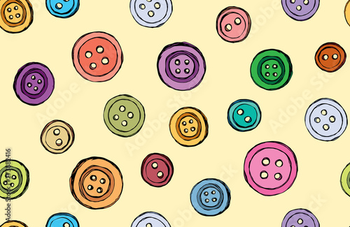 Button. Vector drawing