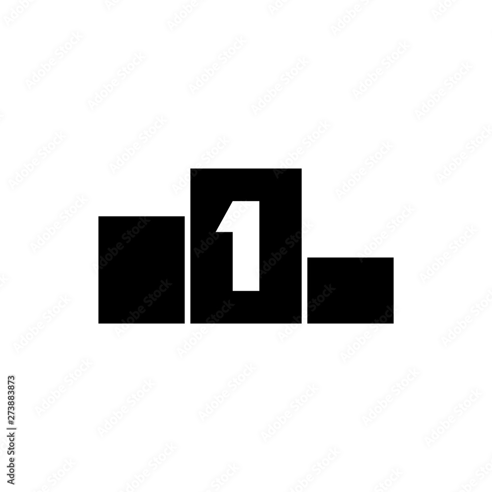 pedestal flat vector icon pedestal flat vector icon