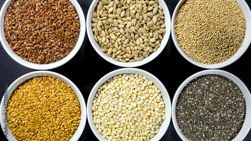 Selection of Healthy Seeds and Natural Grains