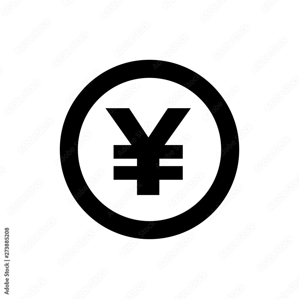 yen flat vector icon yen flat vector icon