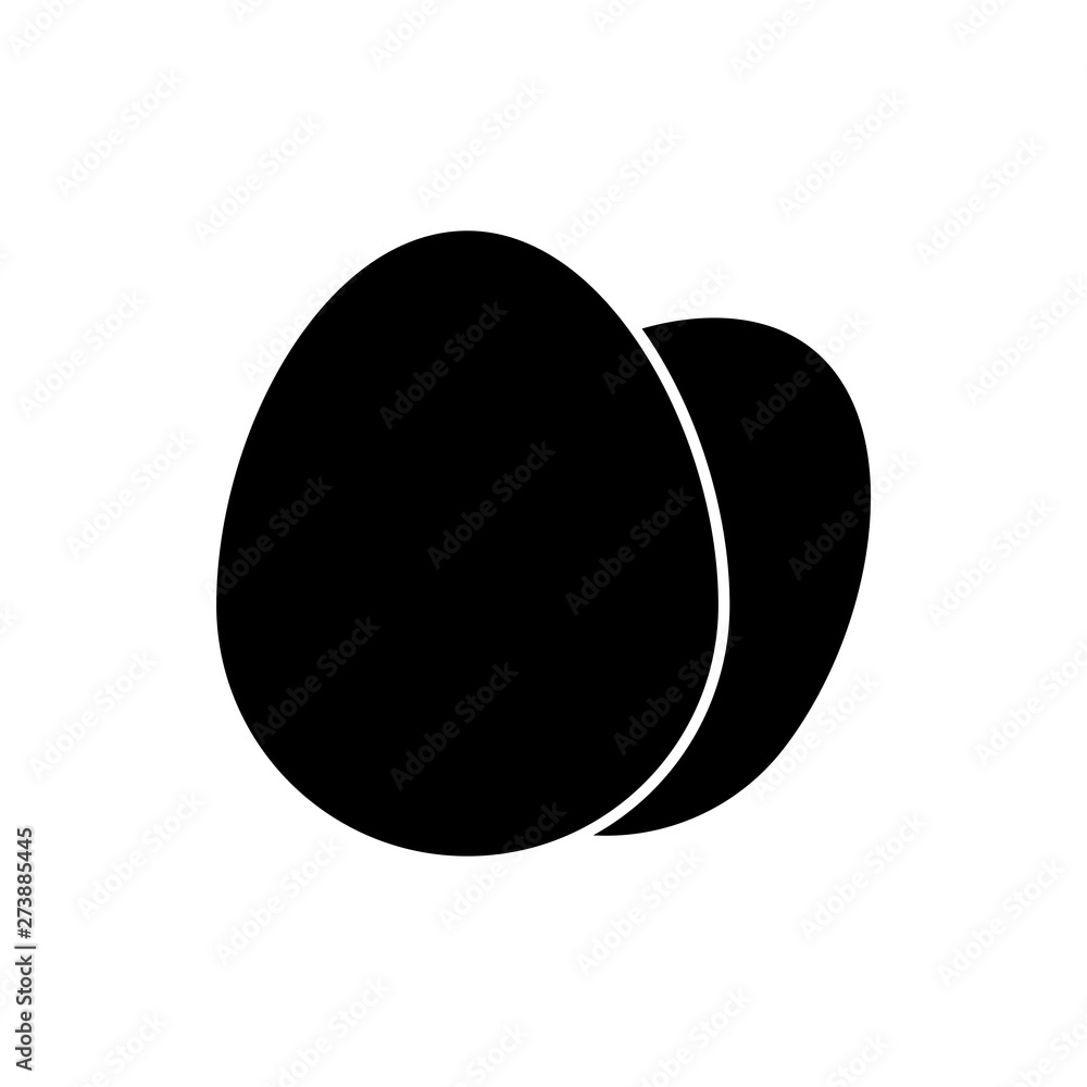 egg flat vector icon egg flat vector icon