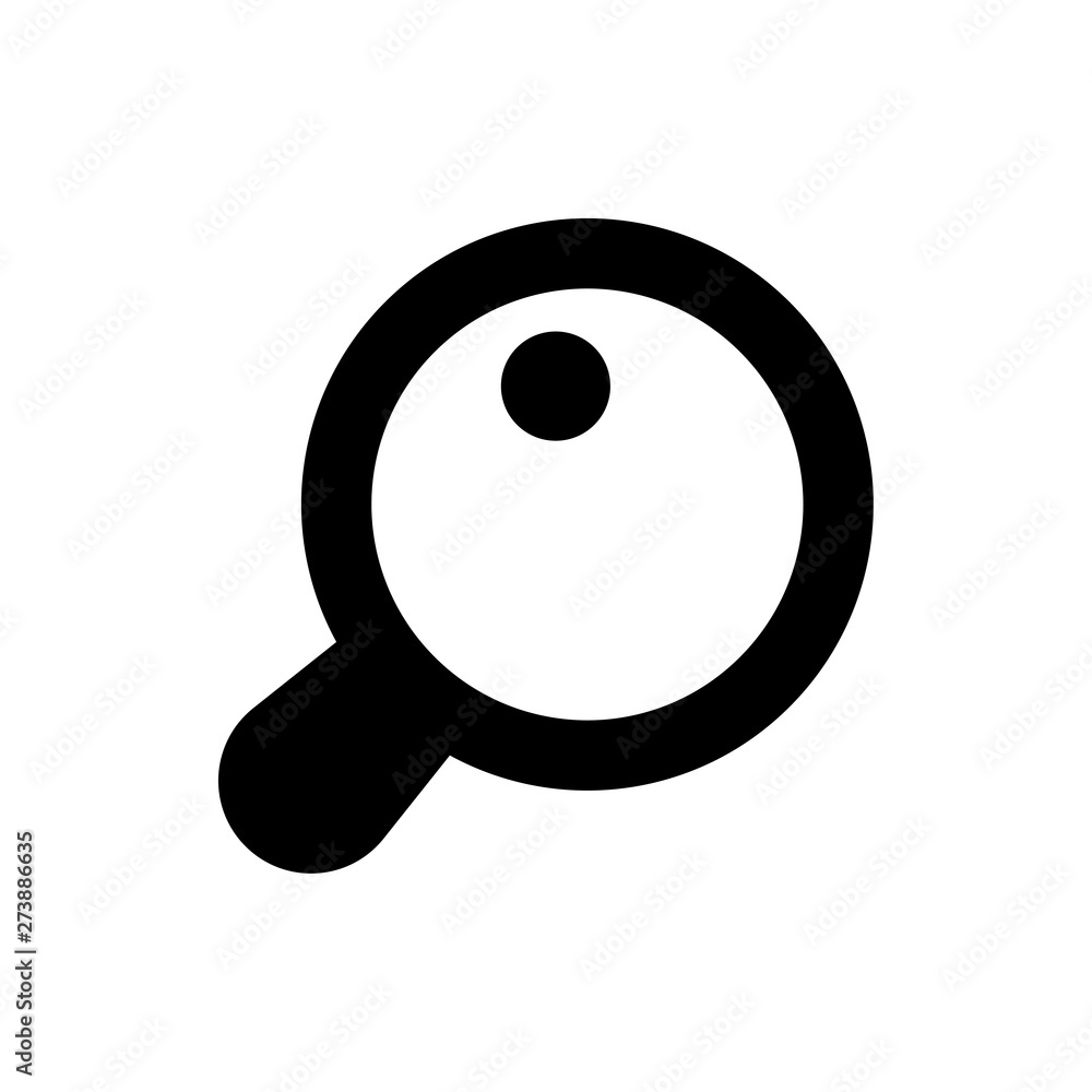 magnifier flat vector icon magnifier flat vector icon
