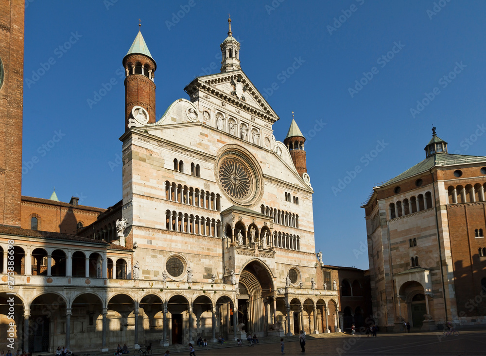 Cremona Cathedral facade