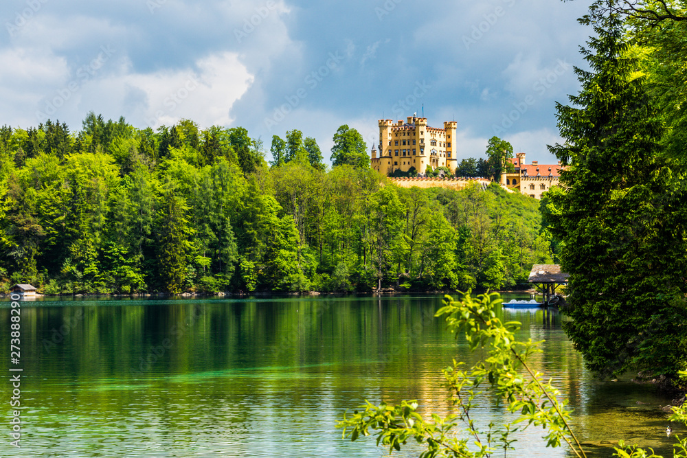 Schwangau Castle Germany Lake