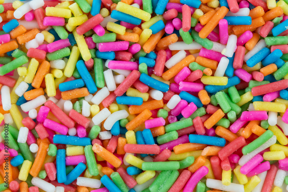 Sugar sprinkle dots background and texture, rainbow sugar topping decoration for cake,bekery and ice cream. Sugar sprinkle dots background and texture, rainbow sugar topping decoration for cake,bekery and ice cream.