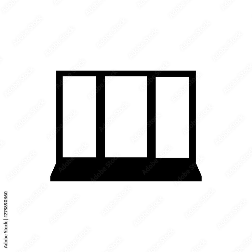 window flat vector icon window flat vector icon