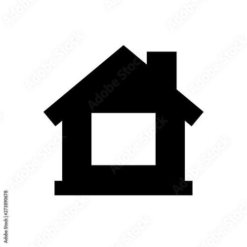 house flat vector icon
