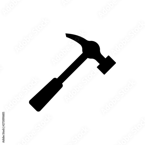 hammer flat vector icon