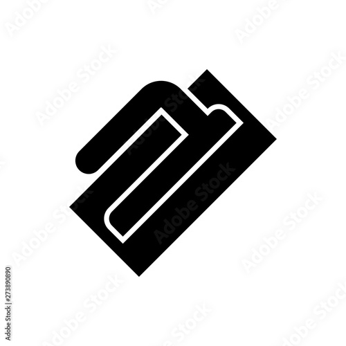 trowel flat vector icon