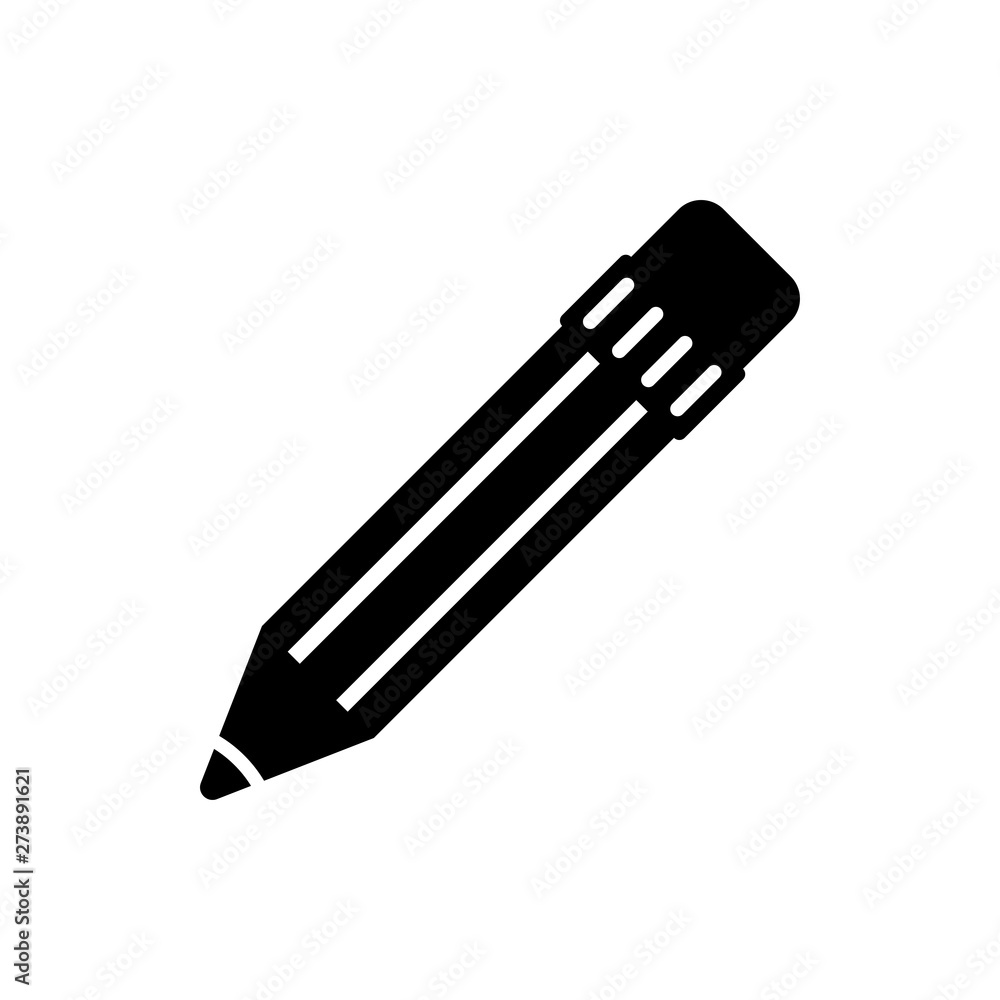 pencil flat vector icon pencil flat vector icon