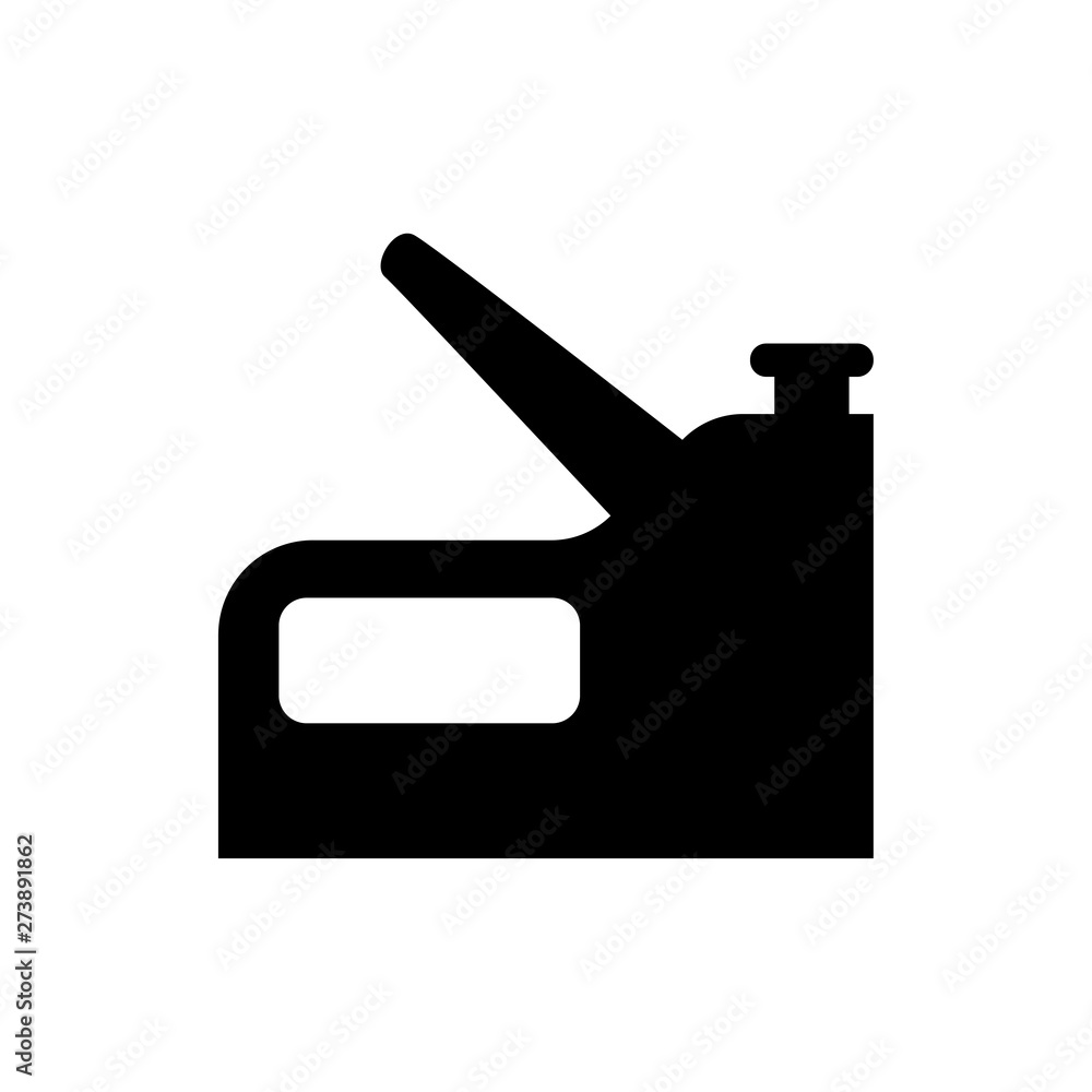 construction stapler flat vector icon construction stapler flat vector icon