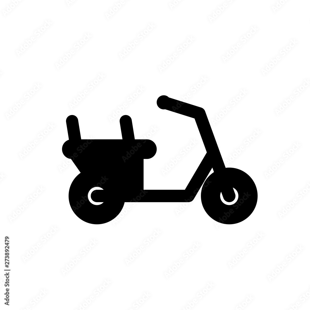 balance bike flat vector icon balance bike flat vector icon
