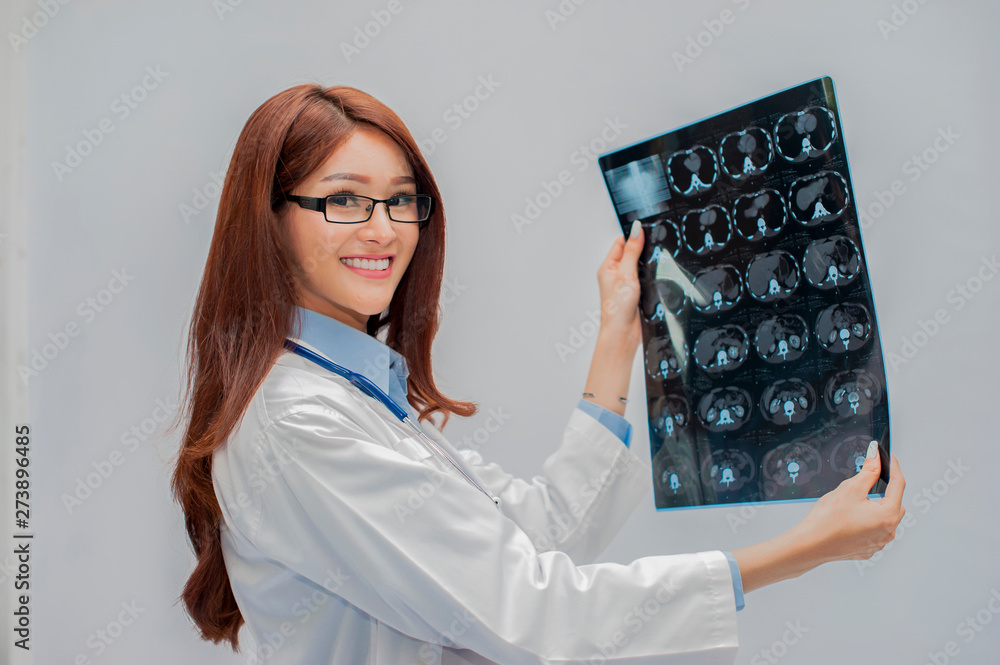 Beautiful young doctor. Medical advertising concepts Beautiful young doctor. Medical advertising concepts