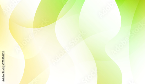 Template Creative Background With Curves Lines. For Cover Page, Landing Page, Banner. Colorful Vector Illustration