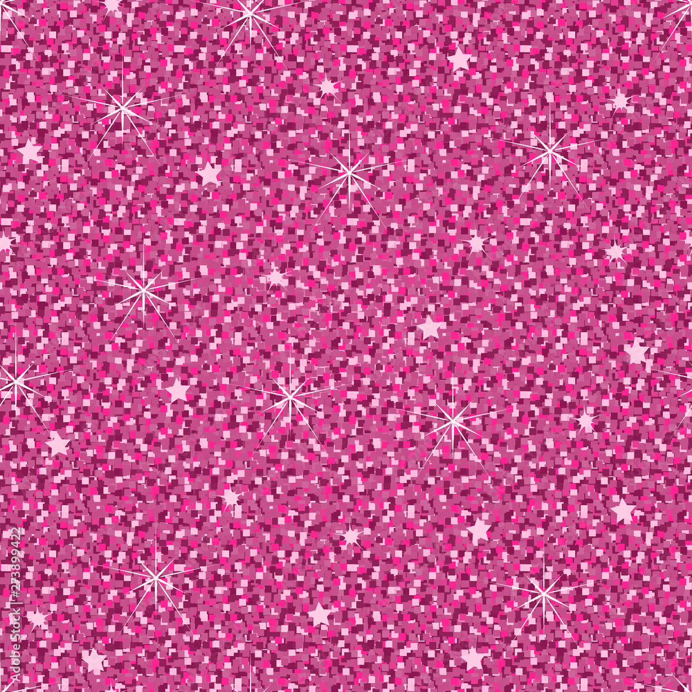 Glitter texture. Design seamlless pattern. Vector illustration. EPS 10.