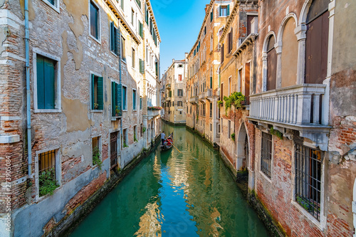 Venice  Italy on a sunny summer day