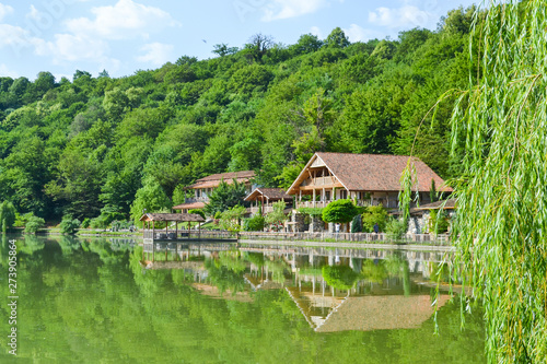 Wilderness Lake Reflections. Lopota Kakheti, Georgia