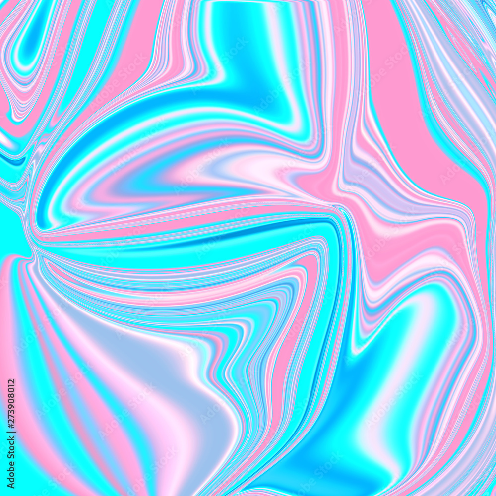 Obraz premium Abstract concept with neon colorful fluid art