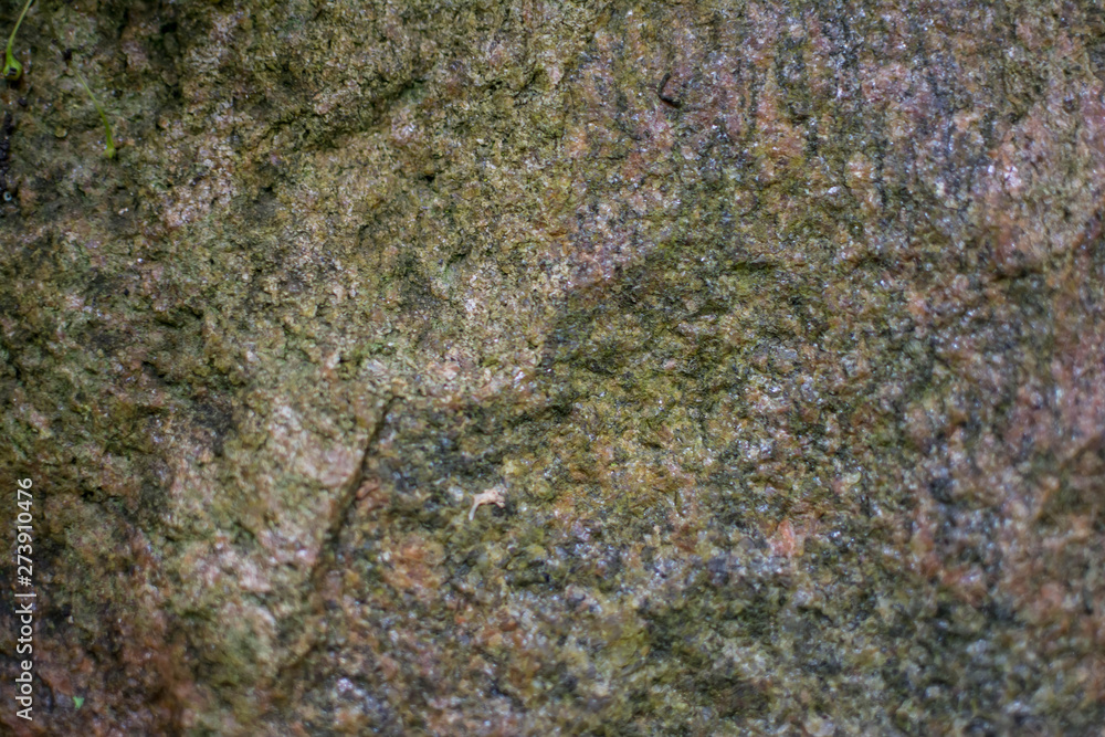 old stone boulder wall granite