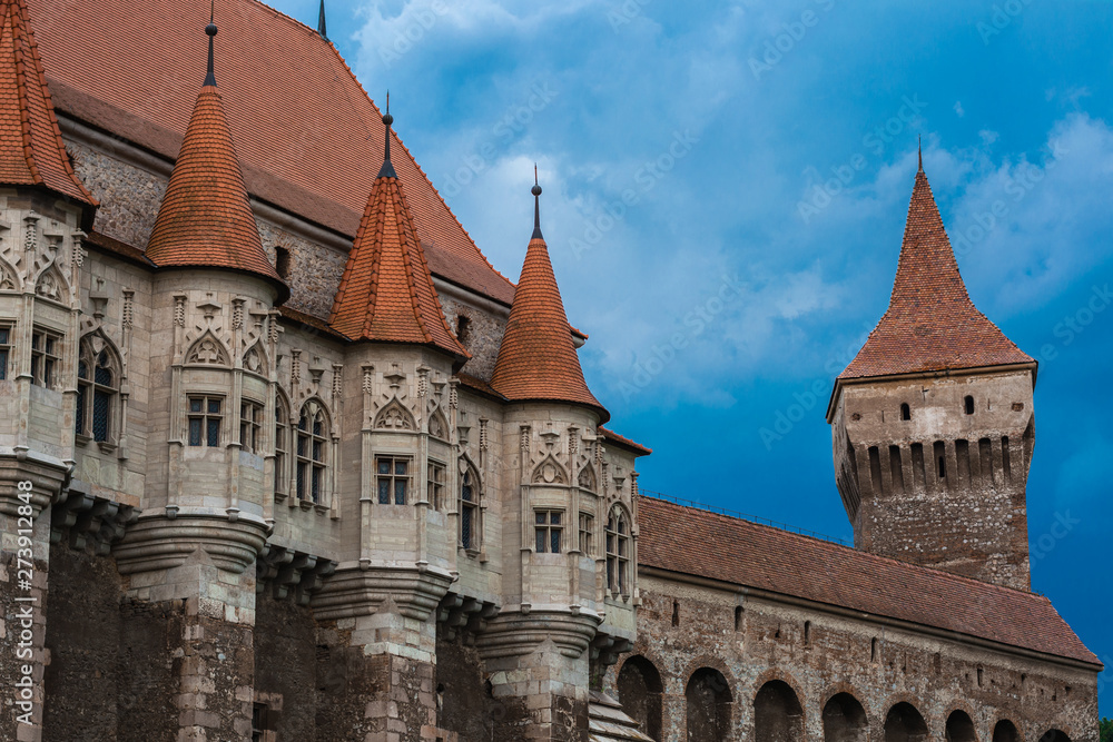 Hunyad Castle - Corvin's Castle in Hunedoara, Romania