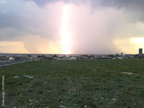 İzmir'de Yıldırım Lightning in Izmir