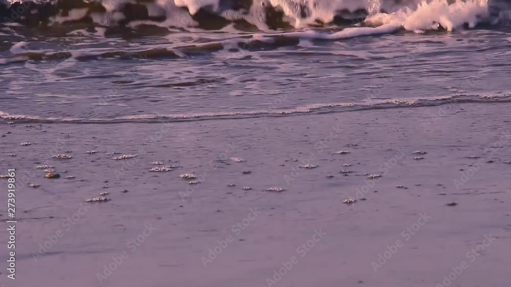 White waves on the sea White waves on the sea
