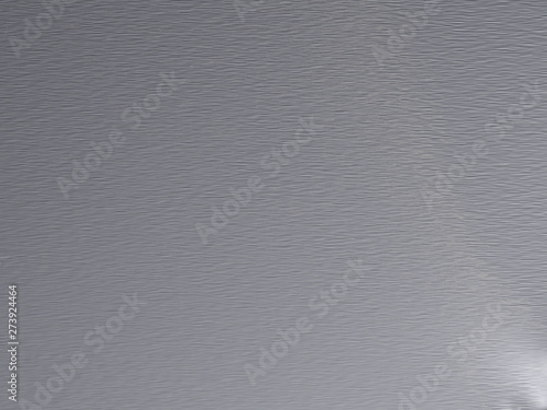 Gray background of horizontal soft lines. 3D rendering. 3D illustration.