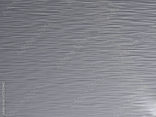 Gray background of horizontal soft lines. 3D rendering. 3D illustration.