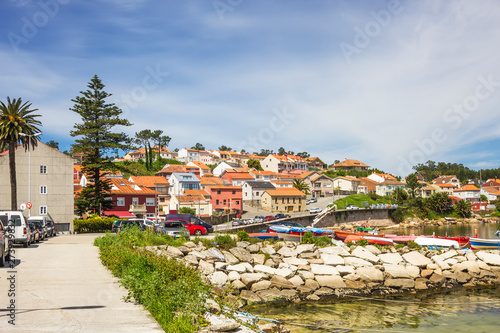 Naval harbor in Arousa Island