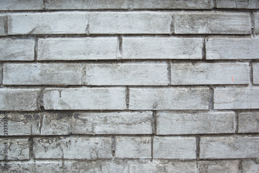 background texture old wall gray brick