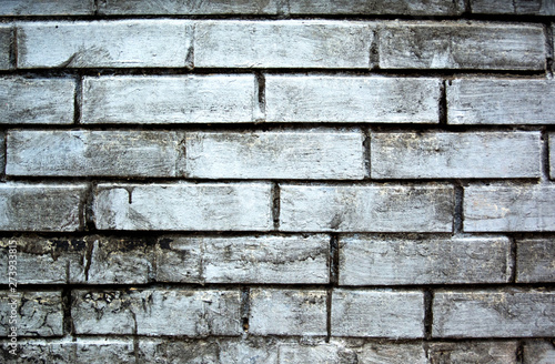 background texture old wall gray brick