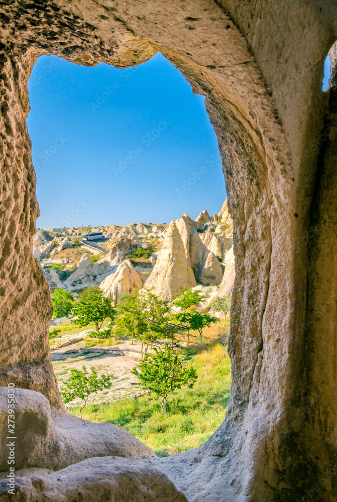 Beautiful rocks in Goreme national park, Cappadocia, Turkey Beautiful rocks in Goreme national park, Cappadocia, Turkey