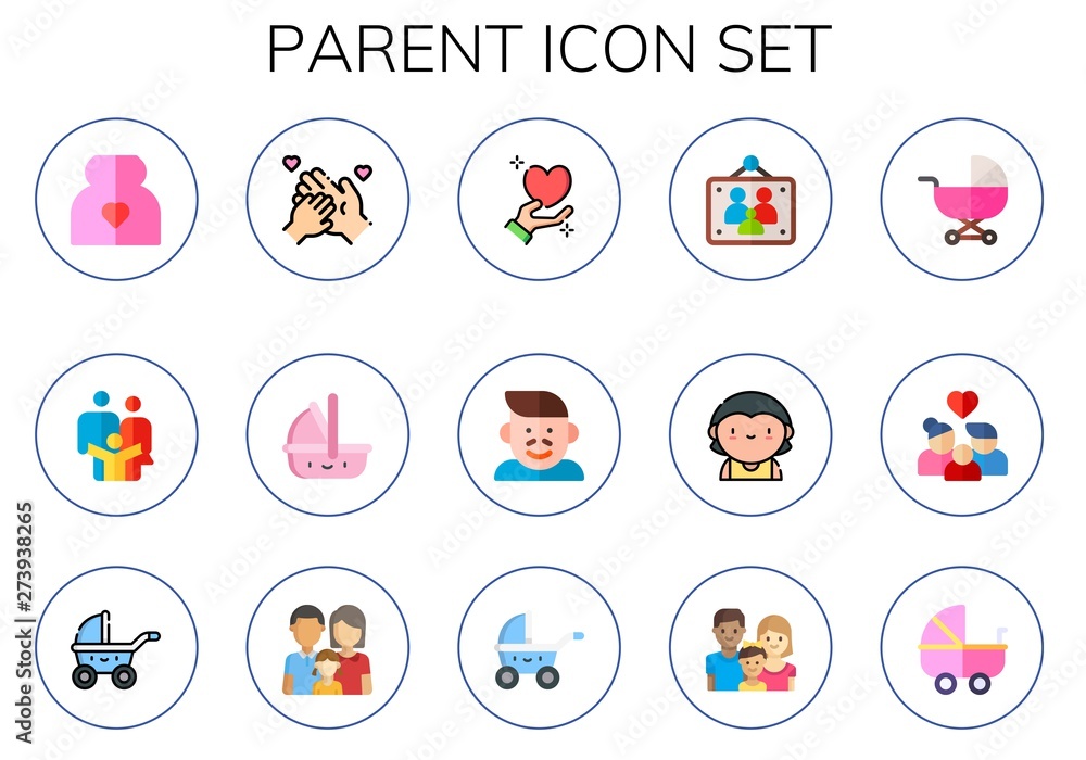parent icon set