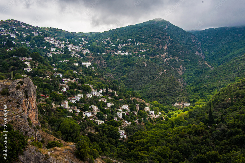 Naklejka premium A trip to Pelio Greece