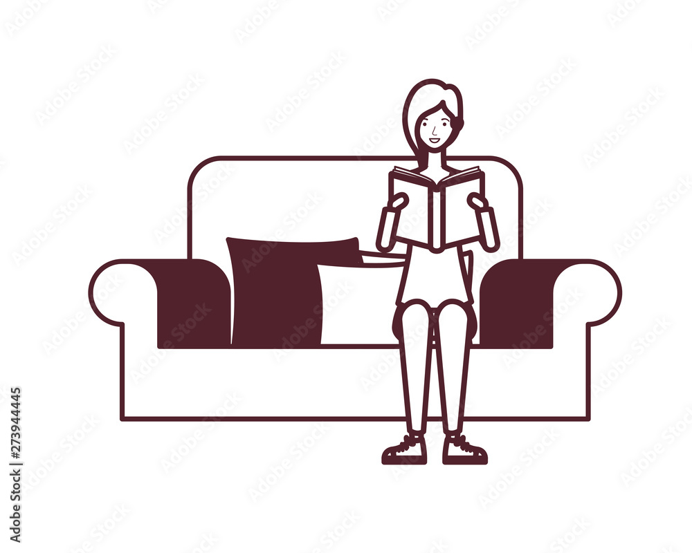 silhouette of woman sitting on chair with book in hands silhouette of woman sitting on chair with book in hands