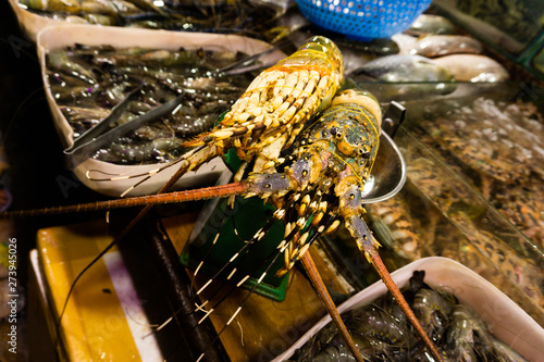 Vietnamese seafood market
