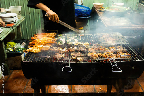 Vietnamese seafood market