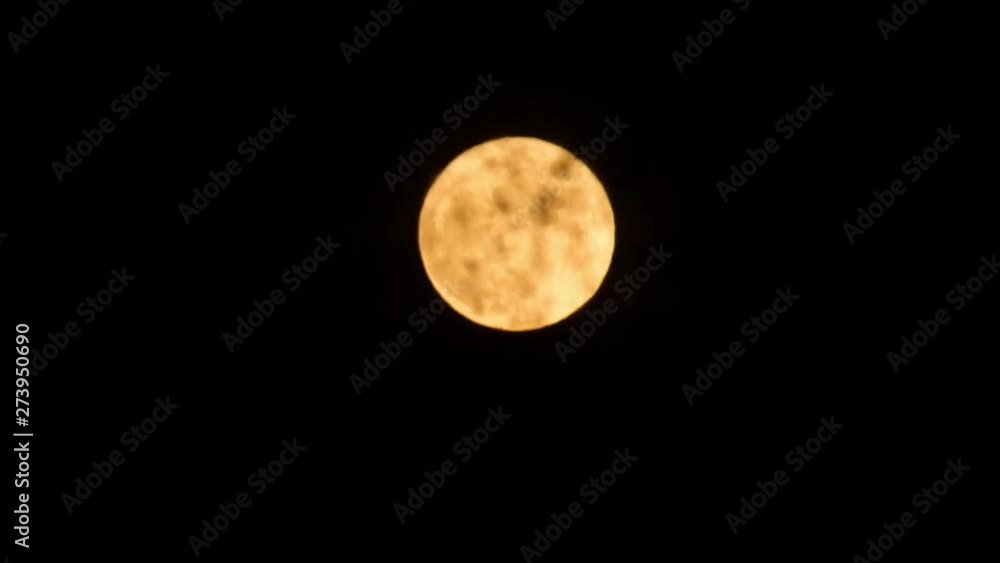 Time lapse of the movement of the moon on the sky. Time lapse of the movement of the moon on the sky.