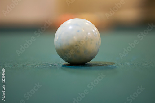 Bola blanca de billar