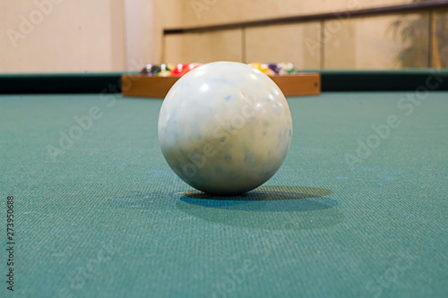 Bola blanca de billar