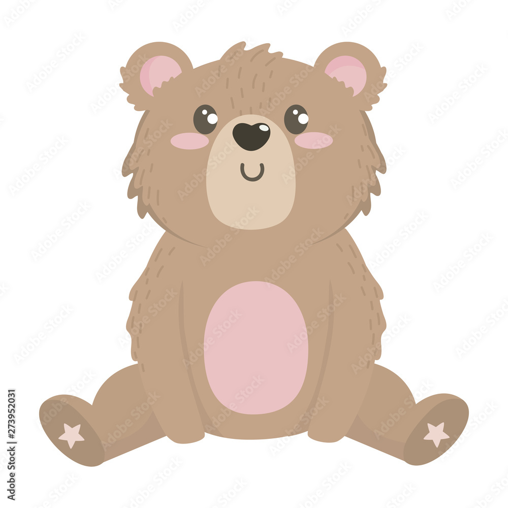 Teddy bear cartoon design vector illustration Teddy bear cartoon design vector illustration