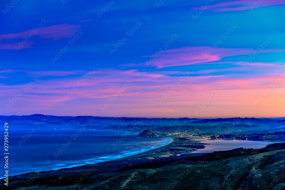Obraz premium Bay from View at Dawn 