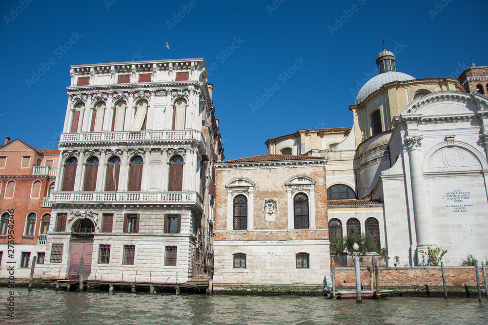 Old buildings, in Venice,Italy, 2019