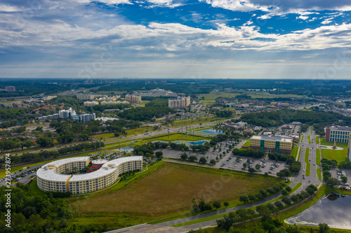 Aerial photo Celebration FL USA