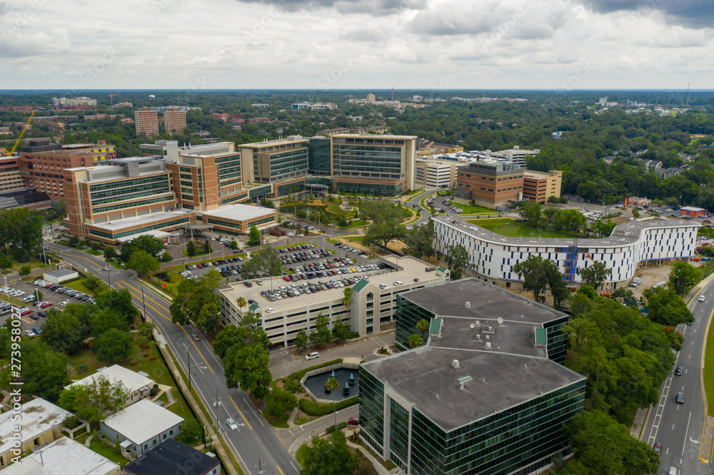 Aerial photo UF Campus