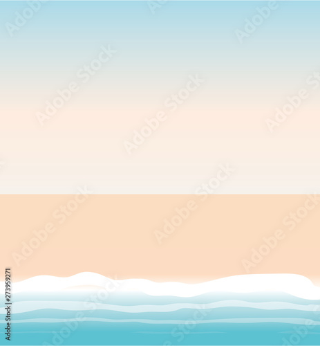 pattern of sand and sea isolated icon