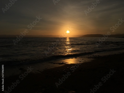 ocean sunset