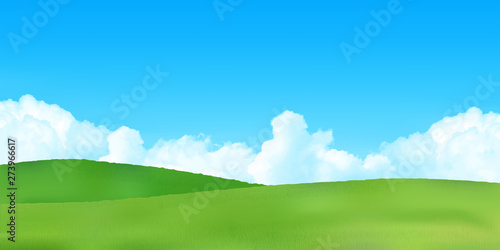 空　草原　風景　背景