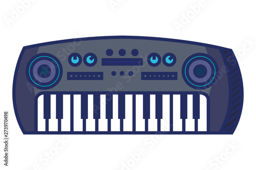 synthesizer musical instrument isolated icon