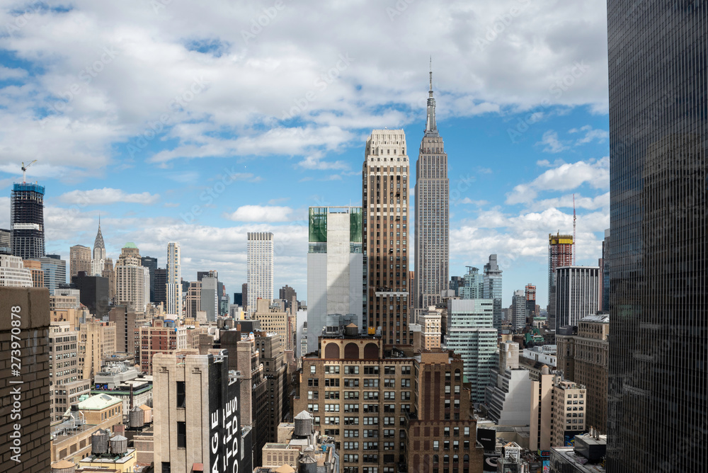 Skyscrapers of midtown Manhattan in New York